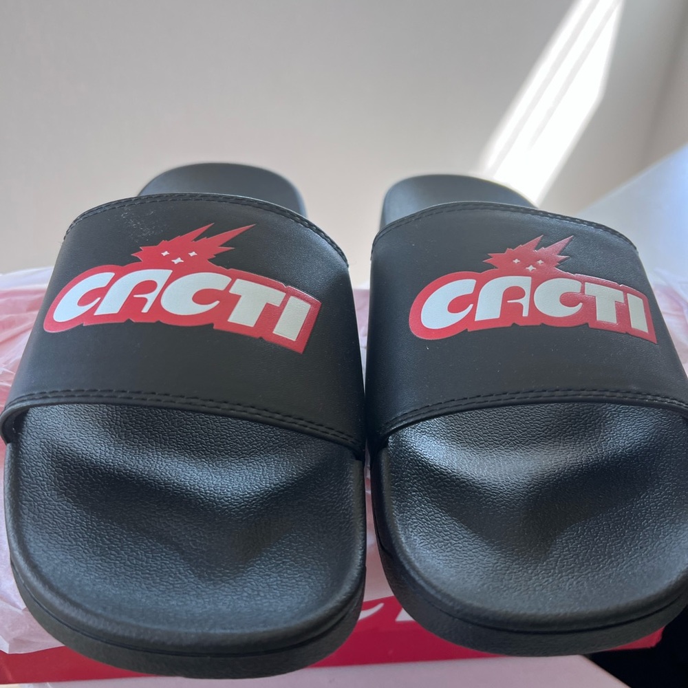 Cactus Jack/travis Scott Cacti Slides Black Size L (44) One Size